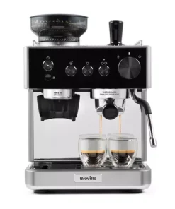 BREVILLE Barista Classic VCF186 Bean to Cup Coffee Machine - Stainless Steel