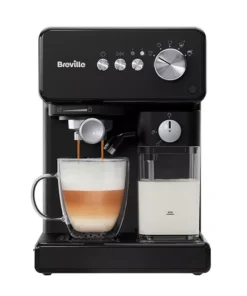 BREVILLE Prima Latte VCF183 Coffee Machine - Black