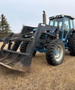 1990 Ford 8630 Tractor with Front End Loader/Grapple